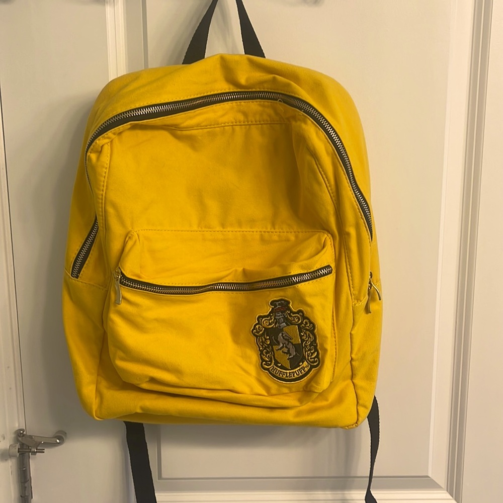 Harry Potter World Hufflepuff backpack! Never used.